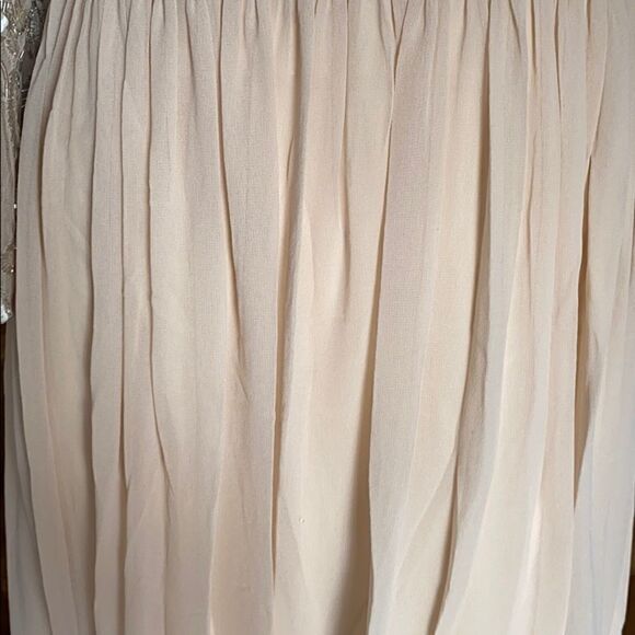 Giada Beaded Formal Dress BEIGE - Picture 6 of 11